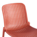 Καρέκλα Teragi στοιβαζόμενη pakoworld pp με UV protection terracotta 58x43.5x82εκ - Image 6