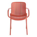 Πολυθρόνα Teragi στοιβαζόμενη pakoworld pp με UV protection terracotta 59x57x82εκ - Image 5