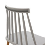Καρέκλα Aurora pakoworld γκρι pp-φυσικό μεταλλικό πόδι 42x49.5x77εκ - Image 5