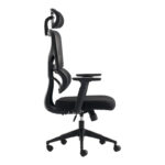 Καρέκλα γραφείου διευθυντή Cadrey pakoworld mesh μαύρο 67x64x120-128εκ - Image 5