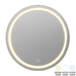 Καθρέπτης Deliza pakoworld led Φ60x2.5εκ - Image 2
