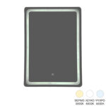 Καθρέπτης Derbo pakoworld led 60x2.5x80εκ - Image 2