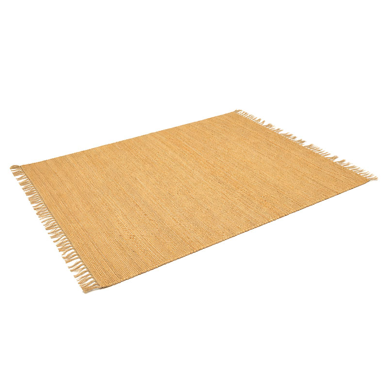 302-000058 Χαλί Teppe pakoworld γιούτα σε φυσική απόχρωση 230x160x1εκ - Image 1