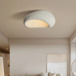 Φωτιστικό οροφής led Zulcere pakoworld E27 λευκό ps 50x28εκ - Image 2