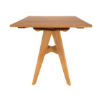 Τραπέζι Cadrada pakoworld teak ξύλο σε φυσική απόχρωση 70x70x76εκ - Image 3