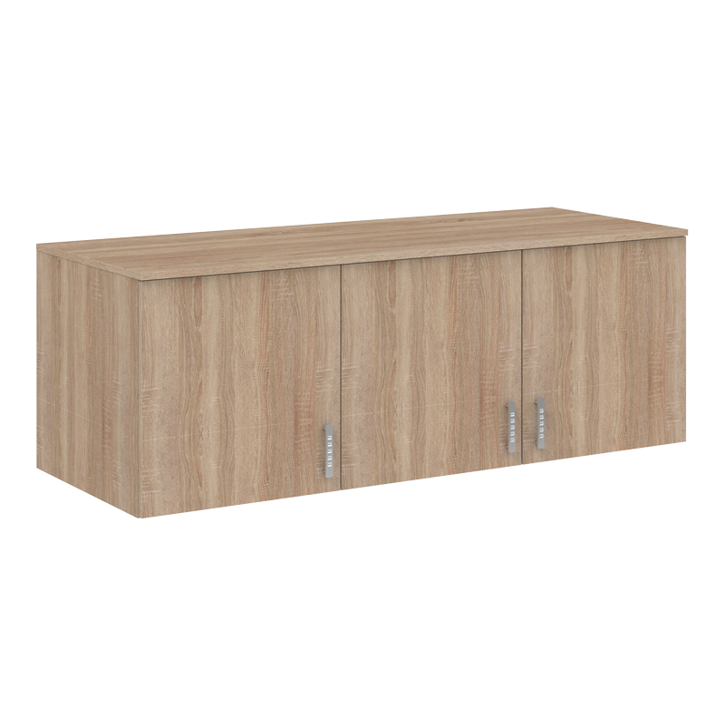 361-000114 Πατάρι ντουλάπας Royal pakoworld τρίφυλλο sonoma 150x58x53εκ - Image 1