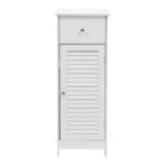 Ντουλάπι-στήλη Chesy pakoworld mdf λευκό 32x30x87εκ - Image 4
