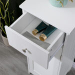 Ντουλάπι-στήλη Chesy pakoworld mdf λευκό 32x30x87εκ - Image 5