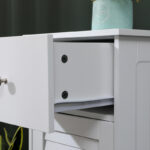 Ντουλάπι-στήλη Chesy pakoworld mdf λευκό 32x30x87εκ - Image 6