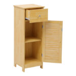 Ντουλάπι-στήλη Chesy pakoworld mdf σε φυσική απόχρωση 32x30x87εκ - Image 3