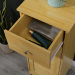 Ντουλάπι-στήλη Chesy pakoworld mdf σε φυσική απόχρωση 32x30x87εκ - Image 5