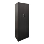 Ντουλάπα δίφυλλη Athos pakoworld σε wenge απόχρωση 60x42x180εκ - Image 2