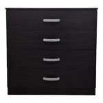 Συρταριέρα Athos pakoworld σε wenge απόχρωση 80x40x79εκ - Image 4
