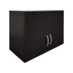 Ντουλάπα εξάφυλλη με πατάρι Athos I pakoworld wenge 240x42x240εκ - Image 6