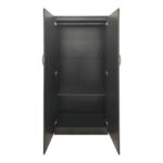 Ντουλάπα πεντάφυλλη με πατάρι Athos I pakoworld wenge 170x42x240εκ - Image 5