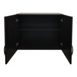 Ντουλάπα εξάφυλλη με πατάρι Athos ΙΙ pakoworld wenge 240x42x240εκ - Image 5