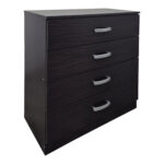 Σετ Κρεβατοκάμαρας Athos Wenge με Κρεβάτι 140x200εκ Σετ 4τεμ - Image 3