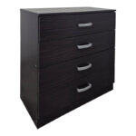 Σετ Κρεβατοκάμαρας Athos Wenge με Κρεβάτι 160x200εκ Σετ 4τεμ - Image 3