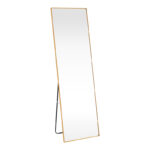 Καθρέπτης Moira pakoworld αλουμίνιο χρυσό 50x28x160εκ
