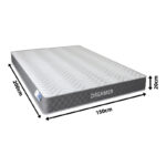 Στρώμα Dreamer pakoworld pocket spring διπλής όψης 20cm 150x200εκ - Image 6