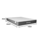Στρώμα Dreamer pakoworld pocket spring διπλής όψης 20cm 140x200εκ - Image 6
