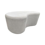 Τραπέζι σαλονιού Fedris pakoworld mdf λευκό 80x70x34εκ - Image 2