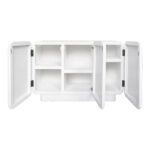 Μπουφές Kooldio pakoworld mdf λευκό 120x37.5x69εκ - Image 3