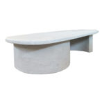 Τραπέζι σαλονιού Verven pakoworld mdf λευκό 120x60x32εκ - Image 2
