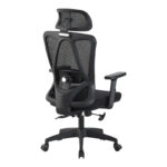 Καρέκλα γραφείου διευθυντή Magida pakoworld mesh μαύρο 58.5x66x115-125εκ - Image 3