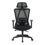 Καρέκλα γραφείου διευθυντή Magida pakoworld mesh μαύρο 58.5x66x115-125εκ - Image 5