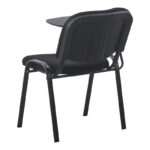 Καρέκλα συνεδρίου με αναλόγιο Lector pakoworld μαύρο 54x54x78εκ - Image 3